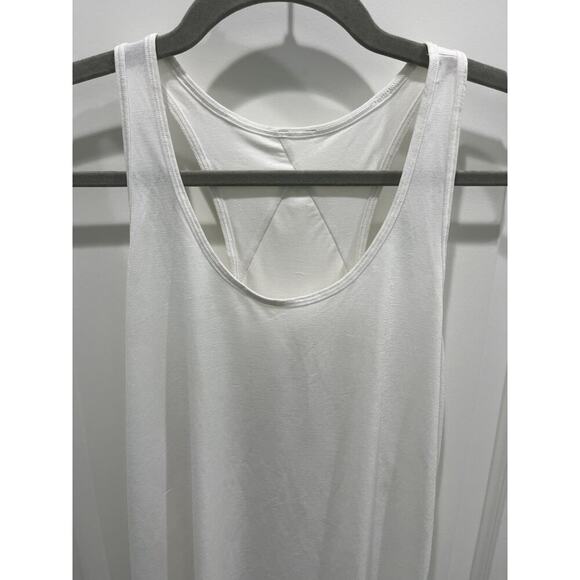 Lululemon Essential Tank Pleated in Jersey White Sz 6 / 8 - Picture 3 of 8